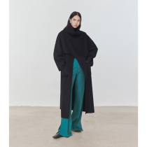 CHICJOC little red book Hanfeng popular_handmade cashmere hair double-sided_design sense cloak MAXI coat