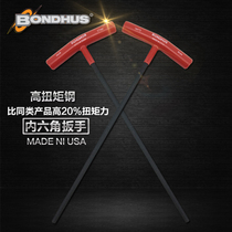BONDHUS American Burton T-handle hex key t-wrench 2 2 5 3 4 5 6 8 10mm