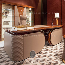 Living room long desk Italian minimalist home paint boss desk desk simple modern light luxury