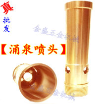 Jinsheng hardware machinery 4 minutes 6 minutes 1 inch and a half 2 inch Yongquan nozzle Pool waterscape landscape bubbling fountain nozzle
