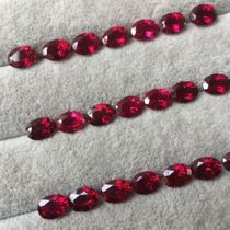 Flamel Melt Synthetic Ruby Pigeon Blood Red Customized Ring Pending Identifier Learn Optional Typical Package