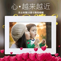 Lesliya 10 inch electronic photo frame photo album HD player home digital photo display screen