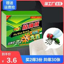 (10 pieces) sticky fly paper fly paste strong sticky fly board killer dip fly kill fly fly kill fly trap fly paste