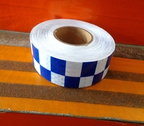 (Crystal Drill Level) Blue White Panes Reflective Adhesive Tape Super Bright Reflective Adhesive Tape Diamond Mosaic Adhesive Tape Decorative Strap