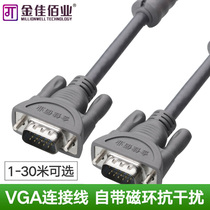 Jinjia Baiye VGA cable Computer monitor cable Video cable HD cable Projector data cable 1 5 meters 3