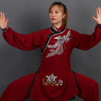 2102 Phoenix Yufei Jianlong original design custom Tai Chi performance clothing womens high-end embroidery embroidery