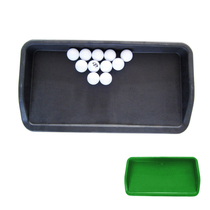 New golf rubber tee box driving range special soft Pu glue tray ball dispenser
