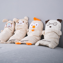 Small cute ~ foreign trade color cotton baby buckwheat shell shaped pillow cartoon pillow pure cotton healthcare pillow core can be removed