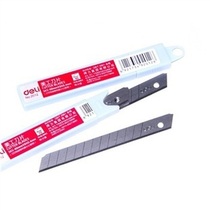 Deli 2012 paper cutting blade Small utility knife replacement blade utility blade 10 pieces