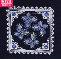 Special price batik decoration wall hanging features Miao batik painting decoration decoration small square towel 50 * 50CM