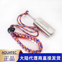AQUATEC underwater rattle sounder Ding stick probe stick hand hook SUS316 stainless steel diving bell