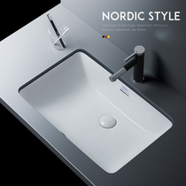 Table basin embedded washbasin ceramic washbasin 16 18 20 22 24 inch square toilet washbasin