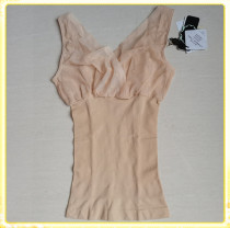 Zixiu R9982 solid color seamless thin sleeveless comfortable belly chest body vest body body body vest body body shaping suit