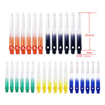 Knight darts gradient crystal rod transparent dart rod dart plastic rod benchmark dart rod 2 5 yuan