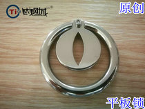  Titanium steel city R original flat lock Hardcore extreme lock Butterfly lock image female vulva feminine small lock