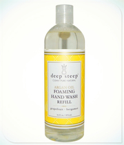 Deep Steep Argine Lather Hand Sanitizer Grapefruit-Bergamot Flavor 474 ml