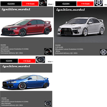 IG ignition 1:18 Mitsubishi LANCER LANCER Evolution X CZ4A IG2293