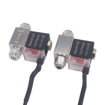 Aquarium CO2 solenoid valve grass cylinder carbon dioxide double-head air pipe solenoid valve Wanli zero electromagnetic switch