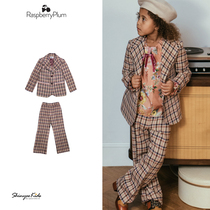 77 Great Britain raspberry plum aw21 autumn winter children gge suit long pants suit