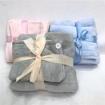 Bath towel dry hair cap two-piece female cute super absorbent quick-drying wash head scarf towel towel dry hair towel