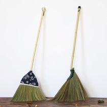 At the beginning of the art Broom household broom dustpan set Miscanthus broom dustpan combination sweeping broom sweeping hair artifact