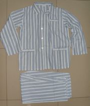Cotton-dyed summer sanitary clothes (set) full set of cotton pajamas