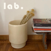 lab self-owned laboratory x kar studio flower bucket large round storage bucket niche household trash can