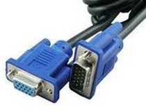 VGA extension cord VGA rotation VGA female data line with magnetic ring 1 5 meters