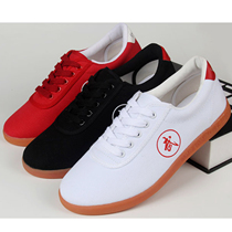 Cotton Tai Chi shoes canvas shoes Oxford bottom men and women martial arts morning shoes sneakers