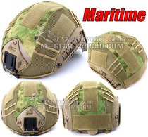 Sea-based special American seal Maritime tactical helmet cover Helmet helmet cloth A- TACS FG camouflage