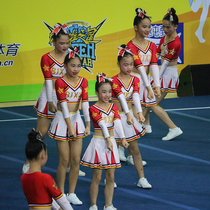 Customized cheerleading costumes cheerleading costumes cheerleading costumes aerobics costumes 19 sets of women