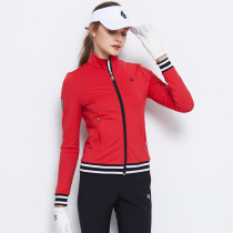  Autumn and winter golf womens jacket windproof waterproof warm windbreaker zipper long-sleeved golf clothing womens top