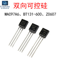 Triac MAC97A6 MAC97A8 BT131-600 Z0607 thyristor triode TO-92