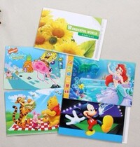 6 inch 4R simple small album paper cover can put 36 plastic photos interstitial plastic cover