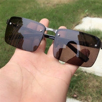 Natural crystal glasses shi tou jing fang fu sun glasses sunglasses