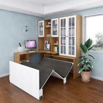 Multifunctional folding bed hardware accessories push-pull bed office lunch bed school lunch break bed invisible bed bed