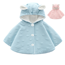 Childrens baby cloak small cloak autumn winter shoulder newborn baby out windproof Princess out spring autumn men and women