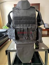 Full protection tactical vest heavy body armor stab-proof armor molle load system