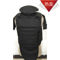 The Ubisoft siege black full bulletproof tactical vest GIGN Rainbow Six waistcoat guard gear Protective shoulder COSPLAY