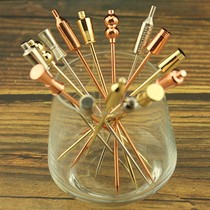 Wine art Stainless steel cocktail sign decorative sign Olive sign Custom fruit sign Martini wine needle craft sign