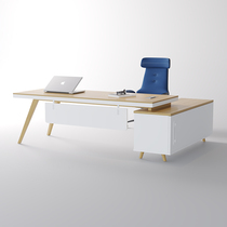 Manager desk boss desk desk simple modern boss desk commercial office desk and chair combination