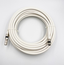 Shanhu brand 10 meters made both ends of the joint with male head finished coaxial cable cable wireless TV transmission line