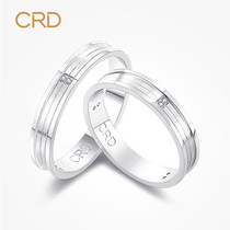 CRD Platinum diamond Couple ring Mens wedding ring Diamond ring Womens wedding diamond ring Diamond ring