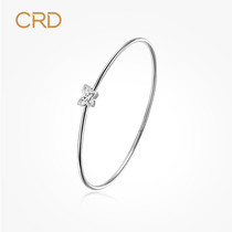 CRD Creidi PT950 platinum bracelet Female platinum bracelet butterfly buckle A two-wear bracelet gift choice
