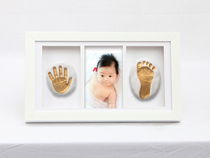 2021 new baby hand and footprints commemorative baby seal newborn newborn 100 days full moon year old souvenir hand foot print ink