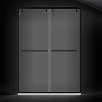 Philui X1 Black Jue series to the shape to the beautiful in the heart stainless steel two-door interactive screen