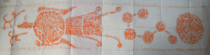 Sun and Moon-Nanyang Han portrait stone rubbings