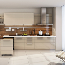 Zhibang cabinet custom-made metal paint quartz stone kitchen cabinet glasuti whole house custom cabinet