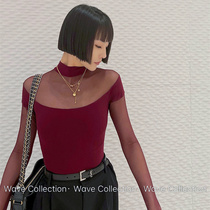 WAVE New Spring and Summer Adult Teacher Students Female Practice UniformLatin Dance Practice UniformProfessional Latin Dance High-end