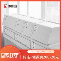 Japan Tianma Co. Ltd. hippotop storage box front open flap easy to open drawer storage box storage box